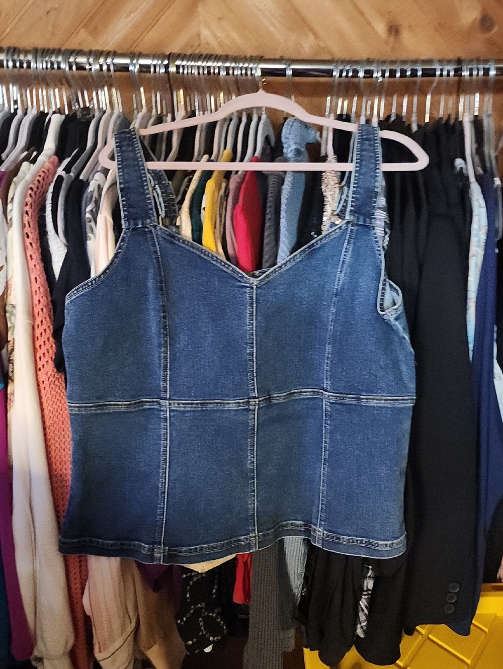 Denim tank